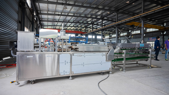 Adjustable 18 Inch Arabic Bread Production Line 700pcs/H