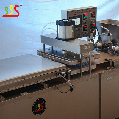 220V / 380V Tortilla Production Line With 8 - 50mm Roller Width 8 - 50cm Roller Diameter