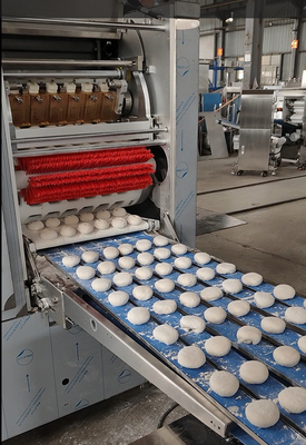 Stainless Steel Dough Rounder For Tortilla  Bread Production Line 220V/380V 3000-18000 Pieces/h For Production